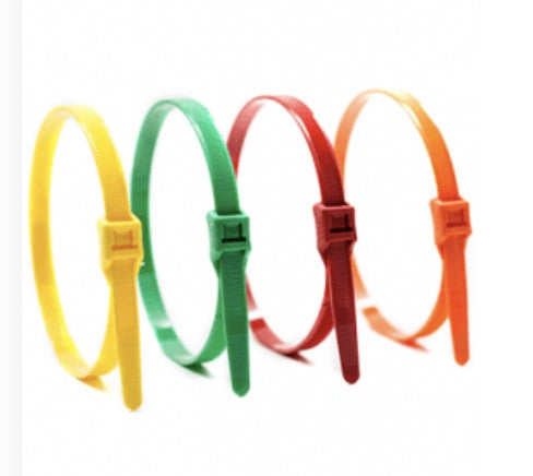 Low Profile/In-Line/Parallel Entry Nylon Cable Ties