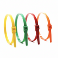 14" 120lb Light Blue Low Profile/In-Line Cable Ties 100/bag Part #LP14-120-LightBlue-C