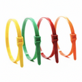 14" 120lb Purple Low Profile/In-Line Cable Ties 100/bag Part #LP14-120-7C