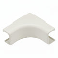 HellermannTyton TSR1FW-33 Internal Corner Cover, 3/4", 1" Bend Radius, PVC, Office White, 1/bag