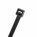 M8-18-0C 8" 18lb Black Cable Tie 3