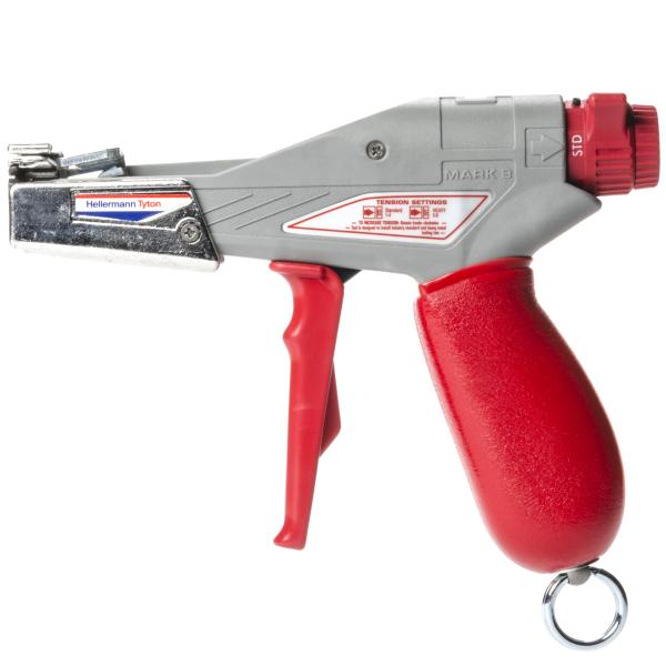 HellermannTyton MK9SST MK9 Stainless Steel Tie Tensioning and Cut-Off Tool, PL/GF, Gray, 1/pkg