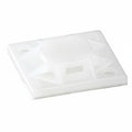 Thomas & Betts MPNY-1000A-9-C Catamount Cable Tie 1in Natural Mounting Base-Acrylic with Adhesive