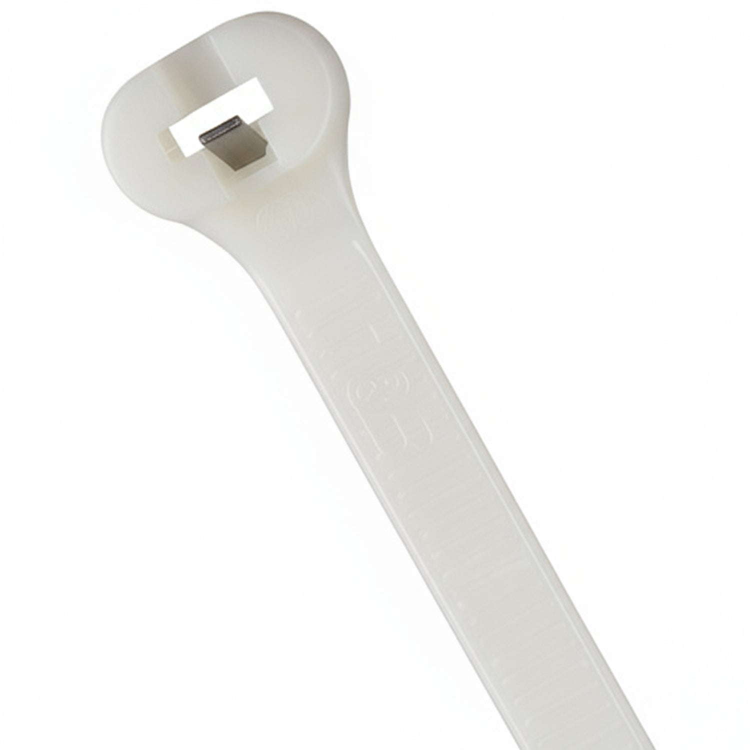 Thomas & Betts TY23M Ty-Rap Cable Ties - 3.62" 18lb Natural Nylon, 1000/Bag