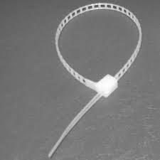 7" 40lb Natural Ladder Style Nylon Cable Ties 1000/bag Part #Ladder7-40-9M