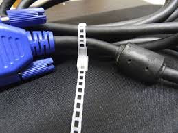 7" 40lb Natural Ladder Style Nylon Cable Ties 1000/bag Part #Ladder7-40-9M