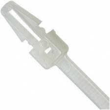 8" 50lb Natural Push Mount Cable Ties 100/bag Part # PM8-50-9C-NW