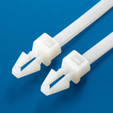 Push-Mount Cable Ties Without Wings