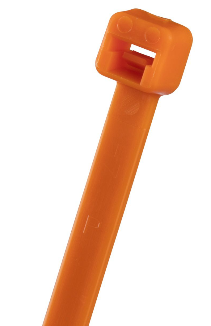 Panduit 4" 18lb. Orange Pan-Ty® Locking Cable Ties 1000/bag Part # PLT1M-M3