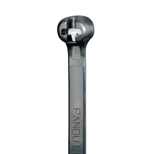 Panduit 15" 120lb Black UV Weather Resistant Dome-Top Barb Ty Cable Ties 50/bag, Part #BT4LH-L0