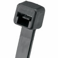Panduit 4" 18lb. Black UV Pan-Ty® Locking Cable Ties 1000/bag Part # PLT1M-M20