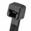 Panduit 14.5" 120lb. Black UV Weather Resistant Pan-Ty® Locking Cable Ties 100/bag Part # PLT4H-C0