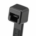 Panduit 7" 50lb. Black UV Weather Resistant Pan-Ty® Locking Cable Ties 100/bag Part # PLT2S-C00