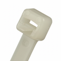 Pan-Ty® PRT2S-C Releasable Cable Tie, PA6.6, 7.4"L, 50lb, PK100
