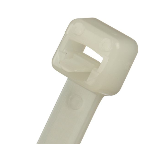 Pan-Ty® PRT2S-C Releasable Cable Tie, PA6.6, 7.4"L, 50lb, PK100