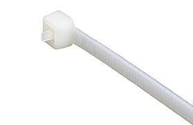 8" 50lb Natural Pawl Releasable Cable Ties 1,000/bag Part #RT8-50-9M-.19