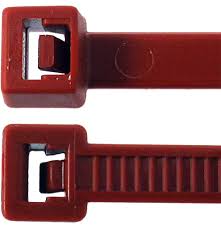4" 18lb Plenum Rated Cable Ties 100/bag Part # Plenum-4-18-C