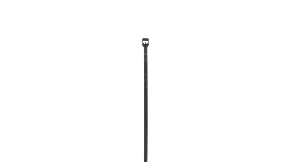 Panduit 3" 8lb. Black UV Weather Resistant Pan-Ty® Locking Cable Ties 1000/bag Part # PLT.6SM-M0