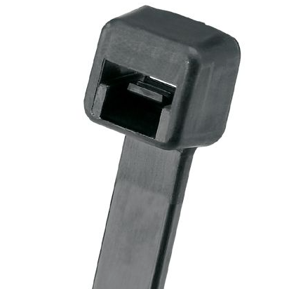 Panduit 6" 18lb. Black UV Weather Resistant Pan-Ty® Locking Cable Ties 100/bag Part # PLT1.5M-C0