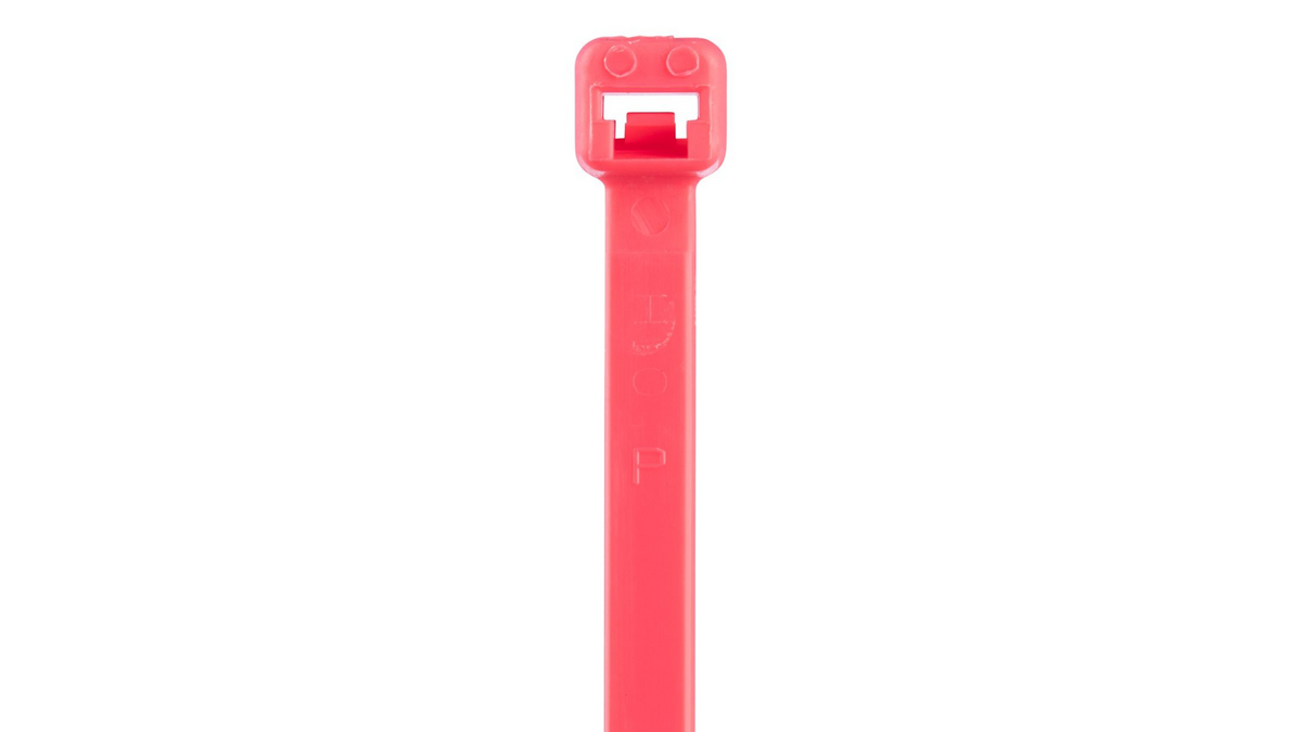 Panduit 4" 18lb. Fluorescent Pink Pan-Ty® Locking Cable Ties 1000/bag Part # PLT1M-M59