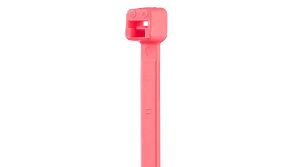 Panduit 4" 18lb. Fluorescent Pink Pan-Ty® Locking Cable Ties 1000/bag Part # PLT1M-M59