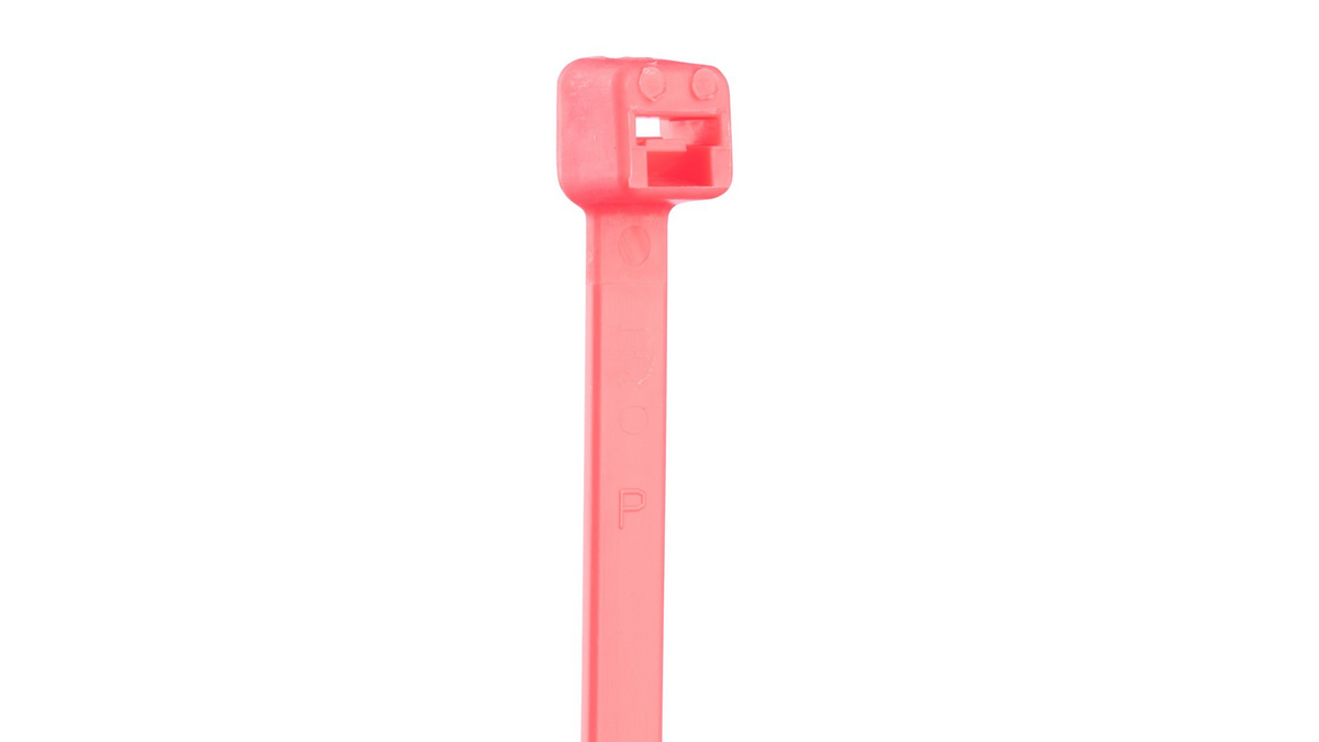 Panduit 4" 18lb. Fluorescent Pink Pan-Ty® Locking Cable Ties 1000/bag Part # PLT1M-M59