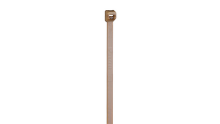 Panduit PLT2S-M71 Pan-Ty® locking cable tie, standard cross section, 7.4 (188mm) length, PEEK, translucent brown, 1000 pc.