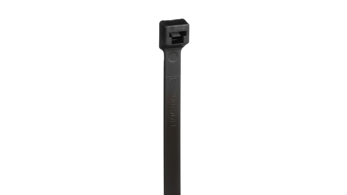 Panduit 30” 175lb. Black UV Weather Resistant Pan-Ty® Locking Cable Ties 50/bag Part # PLT8H-L0