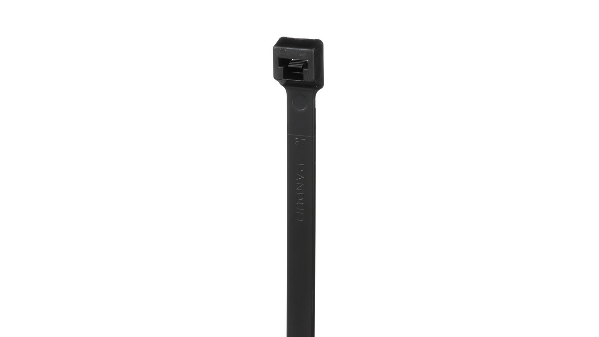Panduit 30” 175lb. Black UV Weather Resistant Pan-Ty® Locking Cable Ties 50/bag Part # PLT8H-L0