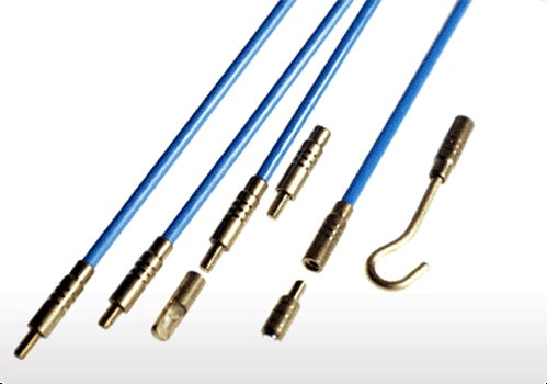 Millepede MPMR-6-1-CQFS 20ft - Standard Full Length Set Six 3.3', 4mm wide Rods w/ 1 Eye, 1 Mini-Hook and one Flexi Lead