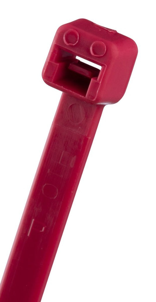 Panduit 8" 40lb. Red Pan-Ty® Locking Cable Ties 1000/bag Part # PLT2I-M2