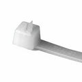 HellermannTyton RT50S9C2 Releasable Cable Tie, Release Tab, 6.3" Long, 50 lb Tensile Strength, PA66, Natural, 100/pkg