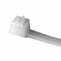 HellermannTyton RT50S9M4 Releasable Cable Tie, Release Tab, 6.3" Long, 50 lb Tensile Strength, PA66, Natural, 1000/pkg