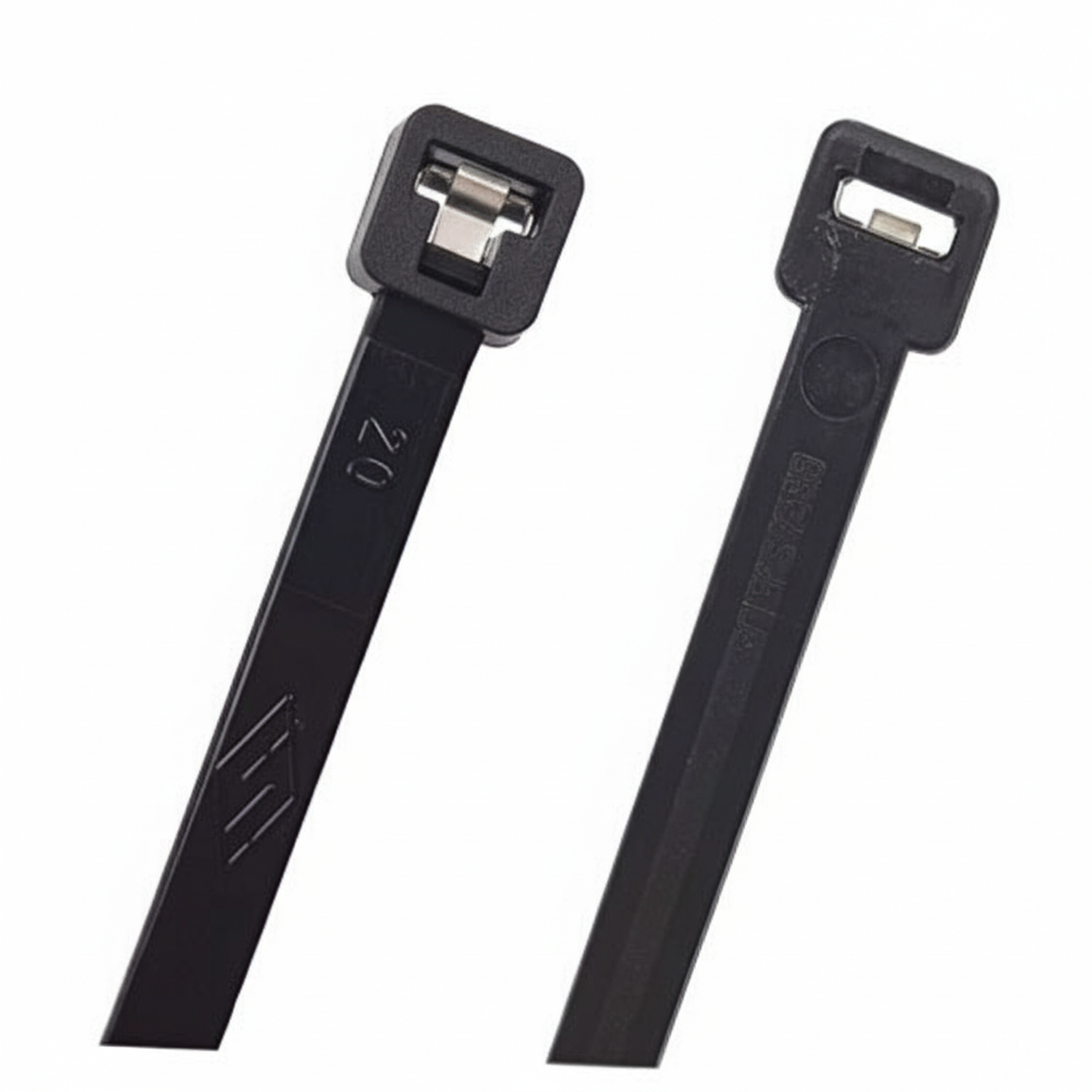 11" UV Black 50lbs Metal Tooth Cable Ties 100/bags MT11-50-0C