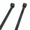 5.5" UV Black 40lbs Metal Tooth Cable Ties 1,000/bag Part #MT5.5-40-0M