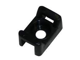 Saddle Support Mounting Base UV Black #10 Screw 100/bag Part #CTM10-0C