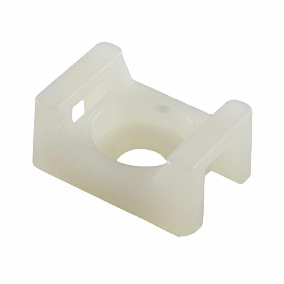 Saddle Support Mounting Base Natural #6 Screw 100/bag Part #CTM6-9C
