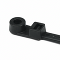 11" 50lb Screw Mount UV Black Cable Ties 1000/bag Part # SM11-50-0M
