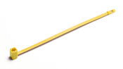 5" 30lb Yellow Ski Ties (Lift Ticket Zip Ties) 1000/bag Part #SKI-30-4M