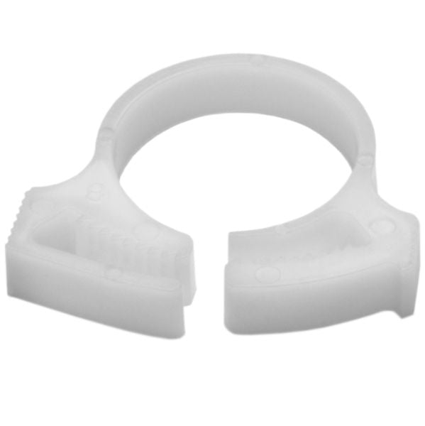 HellermannTyton 190-00303 Snapper Hose Clamp, .71"–.81" Bundle Diameter, POM, White, 1000/pkg