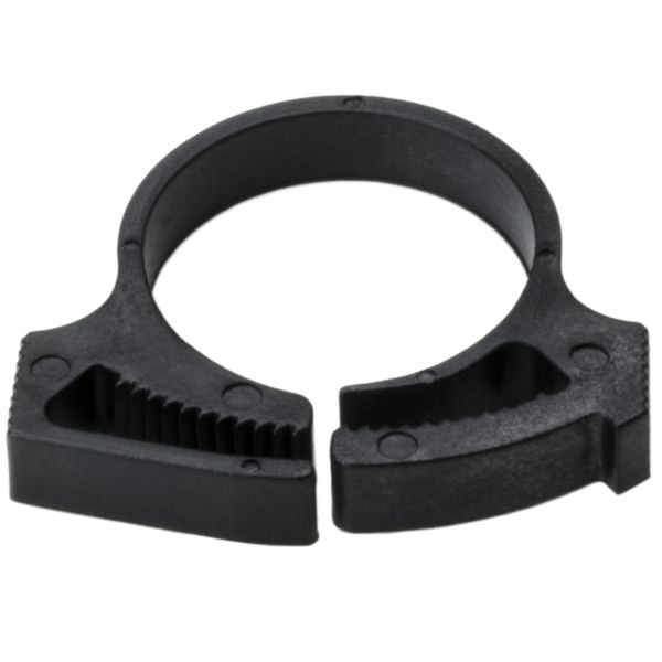 HellermannTyton SNP18AGHS0C2 Snapper Hose Clamp, .78"–.93" Bundle Diameter, PA66GF13, Black, 100/pkg