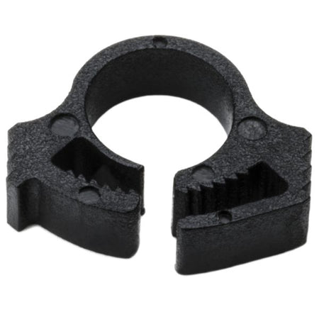 HellermannTyton SNP1GHS0M4 Snapper Hose Clamp, .24"–.26" Bundle Diameter, PA66GF13, Black, 1000/pkg