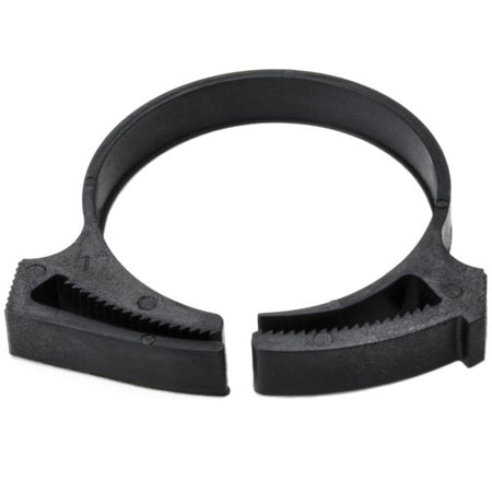 HellermannTyton SNP34GHS0K2 Snapper Hose Clamp, 1.49"–1.59" Bundle Diameter, PA66GF13, Black, 50/pkg