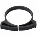 HellermannTyton SNP36GHS0K2 Snapper Hose Clamp, 1.49"–1.73" Bundle Diameter, PA66GF13, Black, 50/pkg