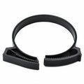 HellermannTyton SNP42NGHS0K2 Snapper Hose Clamp, 1.74"–2.02" Bundle Diameter, PA66GF13, Black, 50/pkg