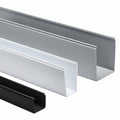 HellermannTyton 181-75752 Solid Wall Wiring Duct, .75" X .75", Adhesive, PVC, Gray, 30ft/Box