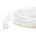 1/2" Diameter Polyethylene Natural Spiral Wrap 100ft/Spool 