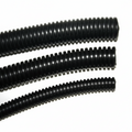 1/4" Diameter Polyethylene UV Black Split Loom Wire Tubing 100ft/Spool 
