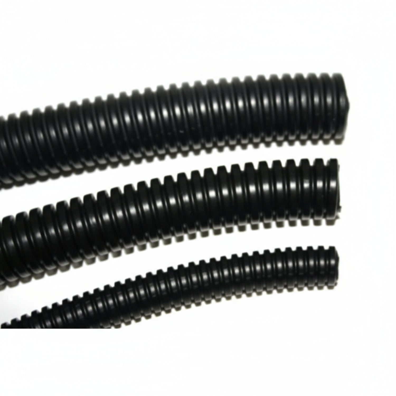 5/8 Inch X 100 Ft Black Polyethylene Split Wire Loom – Protective Conduit, Made In USA