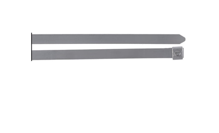 Thomas & Betts SS16-180 10" Mini Dual Lock Stainless Steel Cable Ties 100/Bag